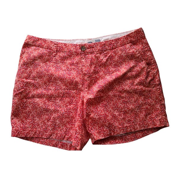 Gap Women's Pink Print Short Shorts Size 10 - Picture 1 of 5